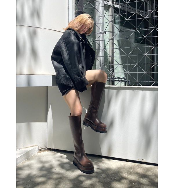 EVRIS「オーバーサイズボアブルゾン」|ブルゾン・スタジャン|