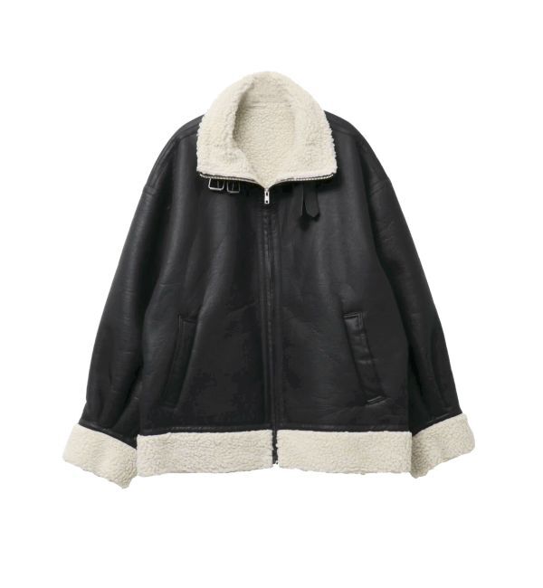 EVRIS「オーバーサイズボアブルゾン」|ブルゾン・スタジャン|