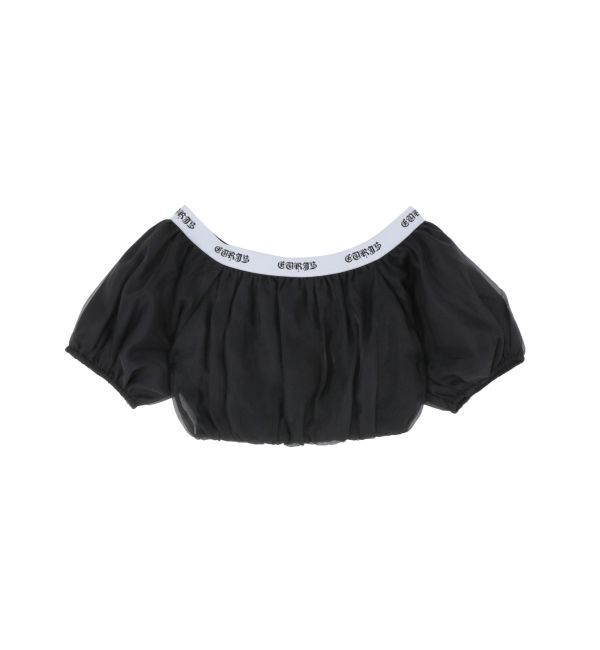 EVRIS「ロゴラインオフショルトップス」|シャツ・ブラウス|