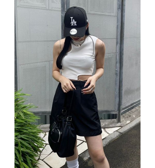 EVRIS「カッティングチェーントップス」|Tシャツ・カットソー|