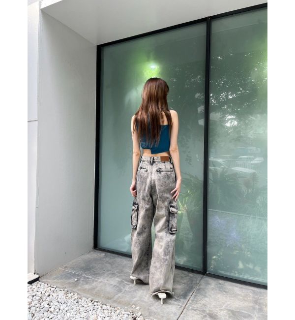 EVRIS「カッティングチェーントップス」|Tシャツ・カットソー|