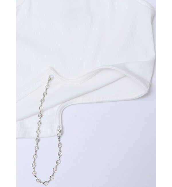 EVRIS「カッティングチェーントップス」|Tシャツ・カットソー|