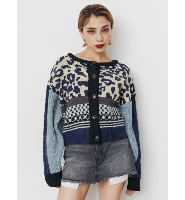 EVRIS「2WAYマルチパターンニットトップス」|ニット・セーター|