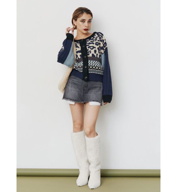 EVRIS「2WAYマルチパターンニットトップス」|ニット・セーター|