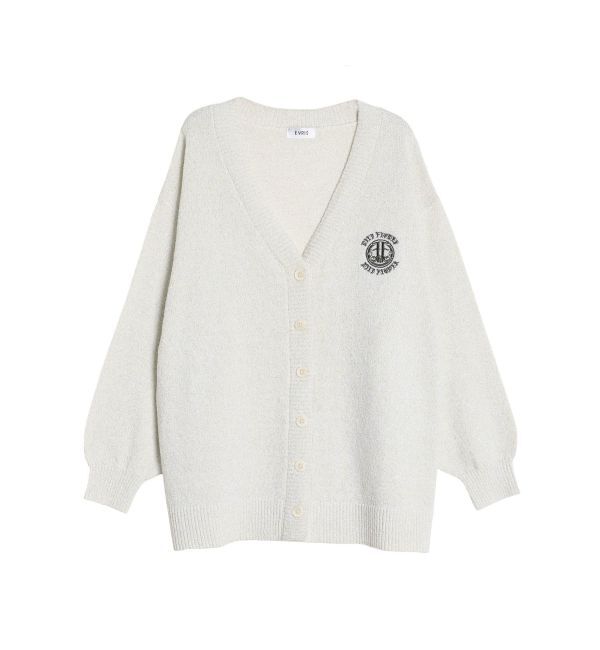 EVRIS「ワンポイントニットカーディガン」|カーディガン|