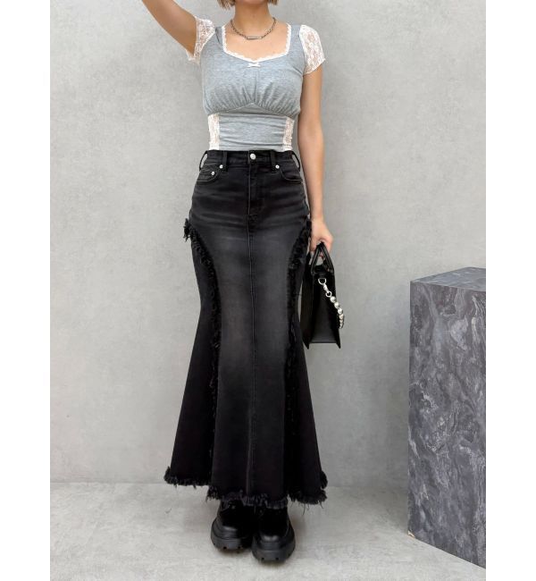 EVRIS「マーメイドデニムスカート」|スカート|