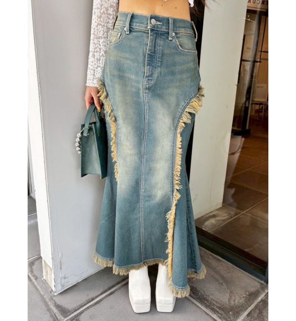 EVRIS「マーメイドデニムスカート」|スカート|