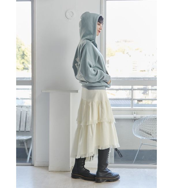 jouetie「フリンジティアードスカート」|スカート|