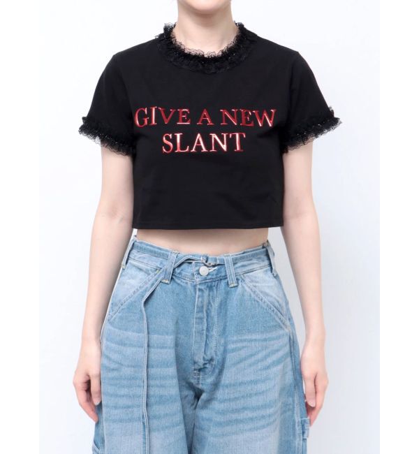 jouetie「メタルロゴレースフィットTシャツ」|Tシャツ・カットソー|