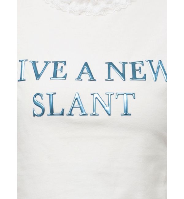 jouetie「メタルロゴレースフィットTシャツ」|Tシャツ・カットソー|