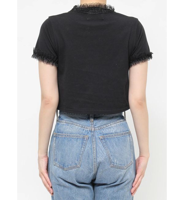 jouetie「メタルロゴレースフィットTシャツ」|Tシャツ・カットソー|