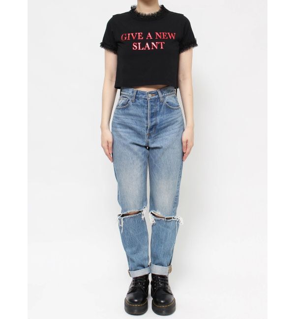 jouetie「メタルロゴレースフィットTシャツ」|Tシャツ・カットソー|