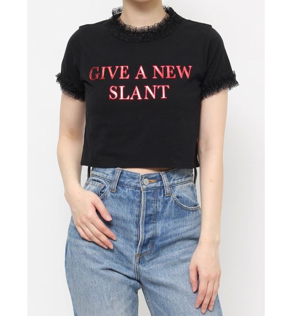 jouetie「メタルロゴレースフィットTシャツ」|Tシャツ・カットソー|