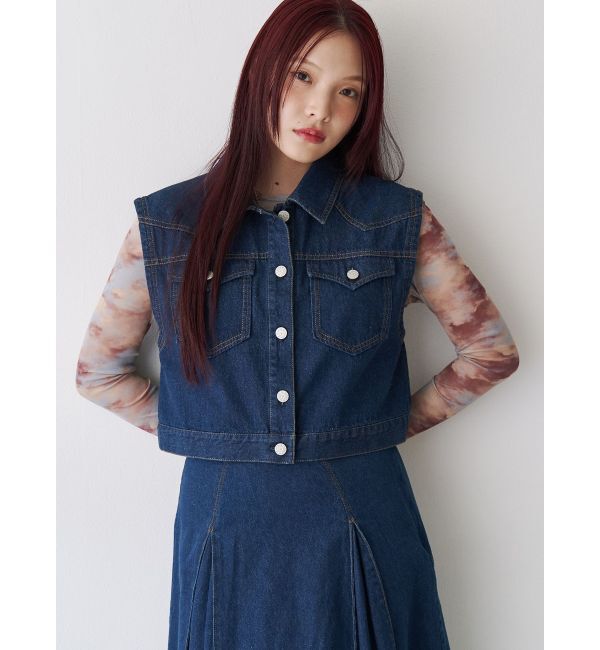 jouetie「ニュアンスパターンシアートップス」|Tシャツ・カットソー|