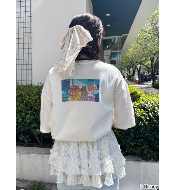 merry jenny「Lilo & Stitch 「ジジとマートルの仲間たち」Tシャツ」|Tシャツ・カットソー|