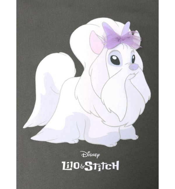 merry jenny「Lilo & Stitch 「ジジとマートルの仲間たち」Tシャツ」|Tシャツ・カットソー|