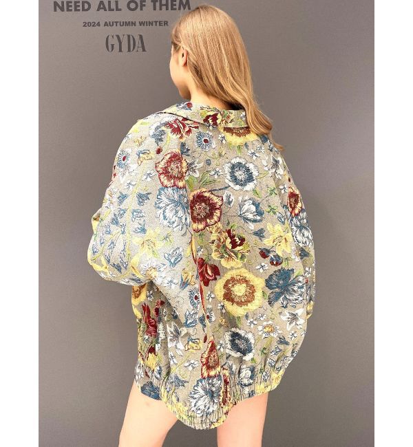 GYDA「Gobelinブルゾン【SETUP着用可】」|ブルゾン・スタジャン|