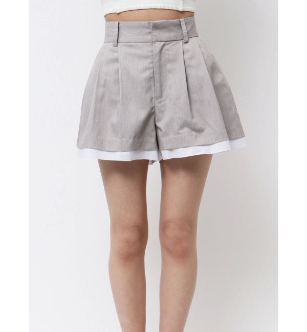 GYDA「スレキデザインフレアショートパンツ」|その他|