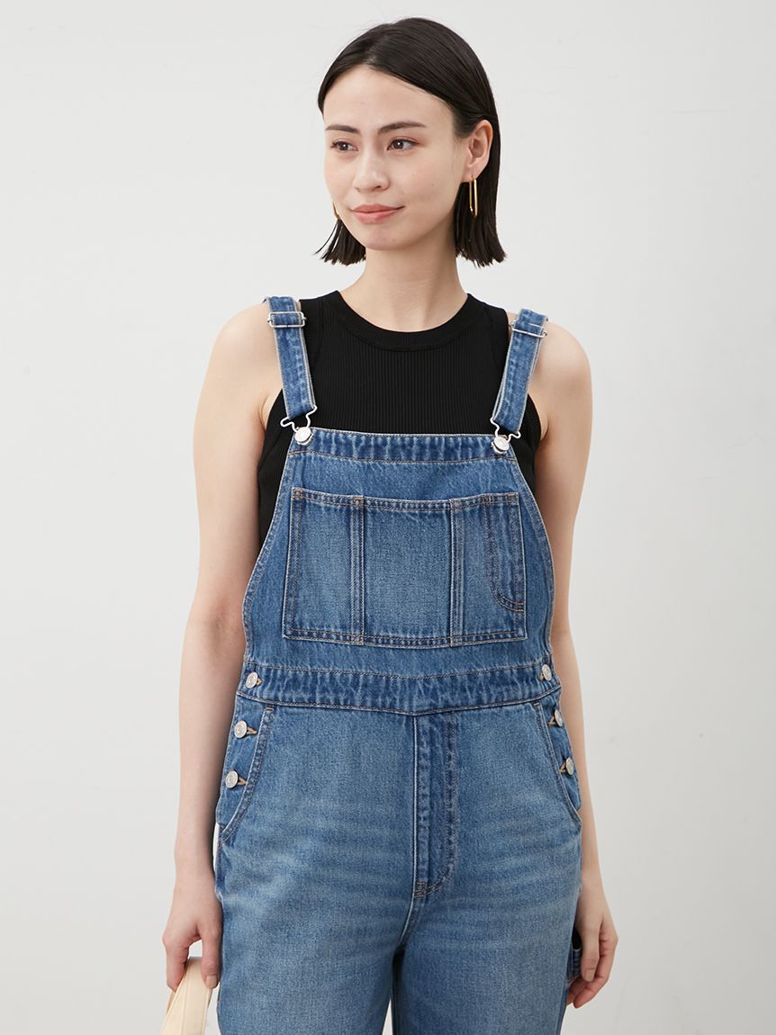 Mila Owen「デニムオーバーオール」|デニム|