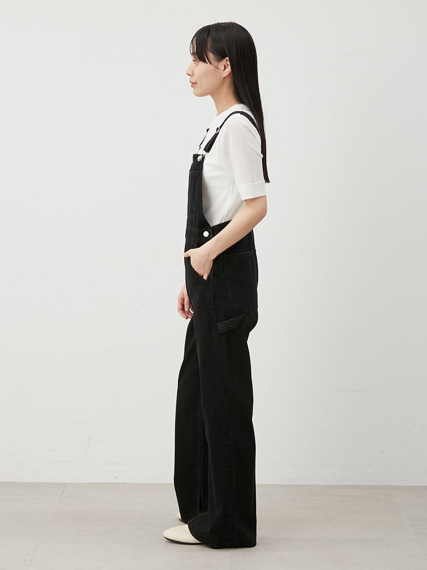 Mila Owen「デニムオーバーオール」|デニム|