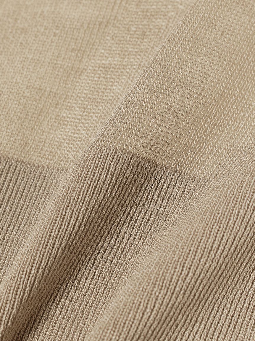 Mila Owen「ハイネックブラウジングシアーニット」|Tシャツ・カットソー|