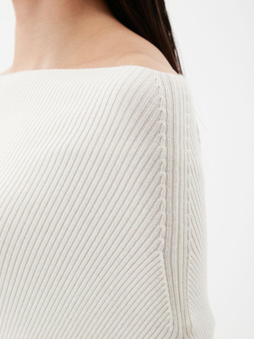 Mila Owen「オフショルラメニット」|ニット・セーター|