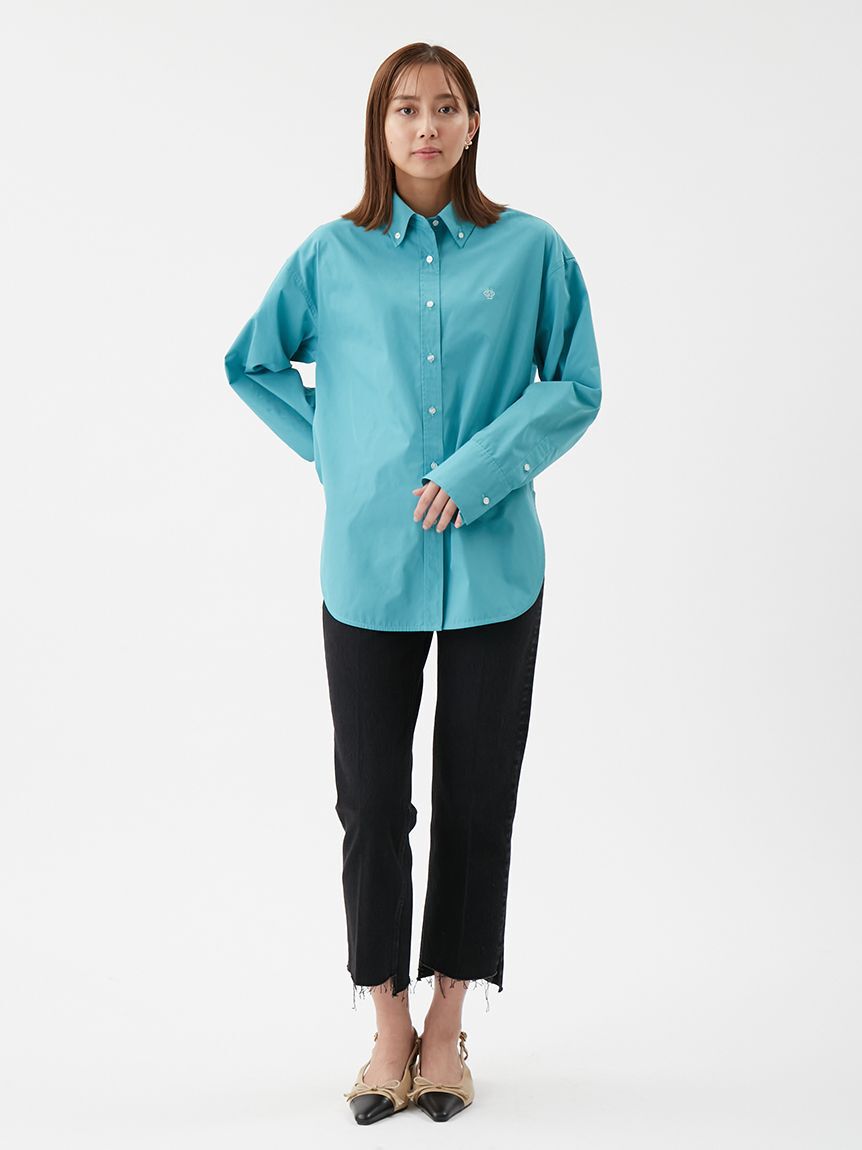 Mila Owen「センタープレス裾段差デニムパンツ」|デニム|