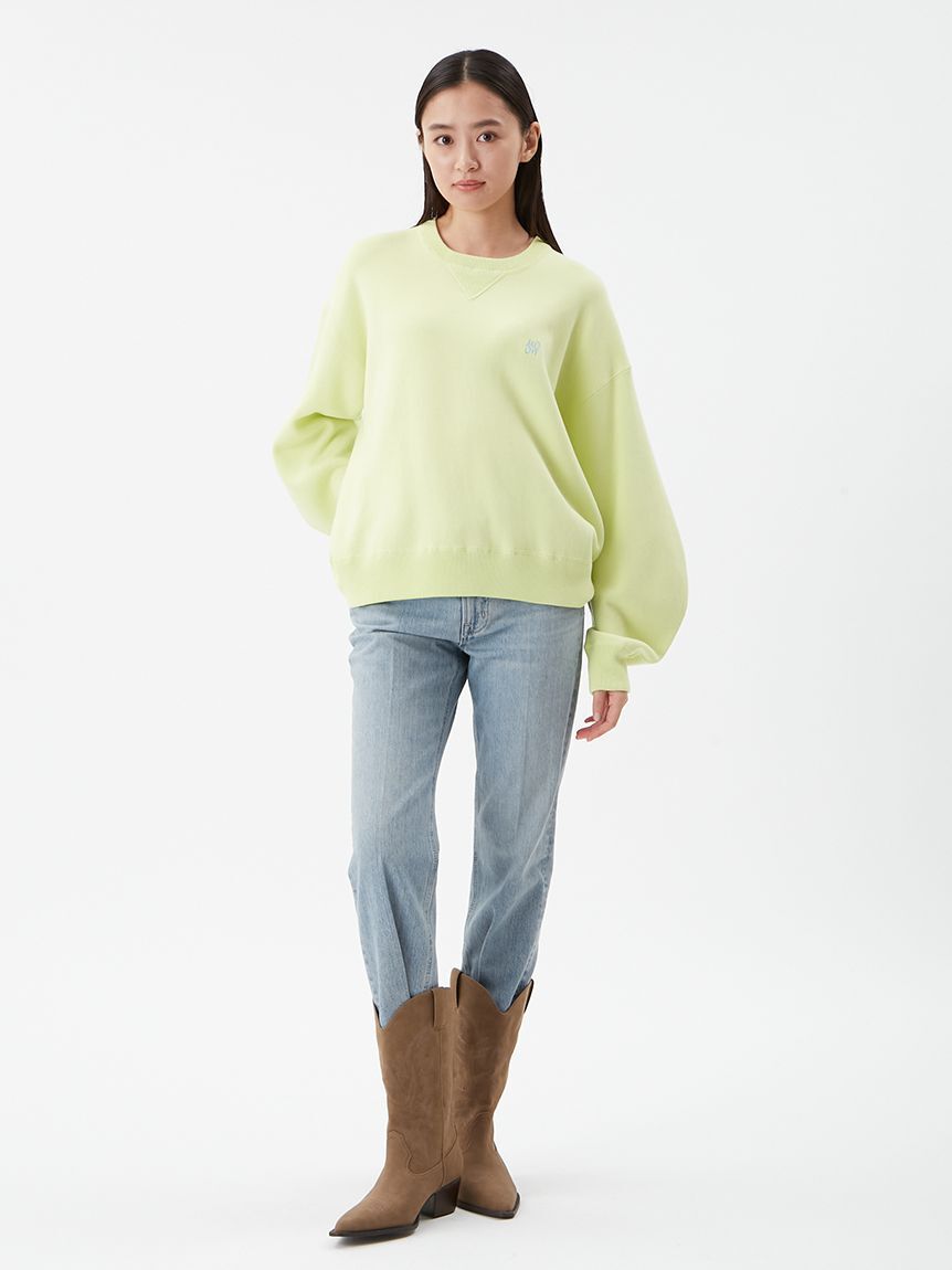 Mila Owen「センタープレス裾段差デニムパンツ」|デニム|