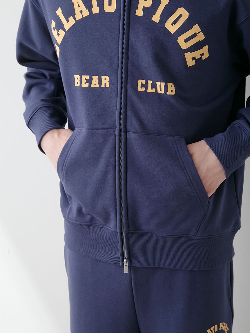 GELATO PIQUE HOMME「【HOMME】スポーティーベア裏毛パーカ」|パーカー|