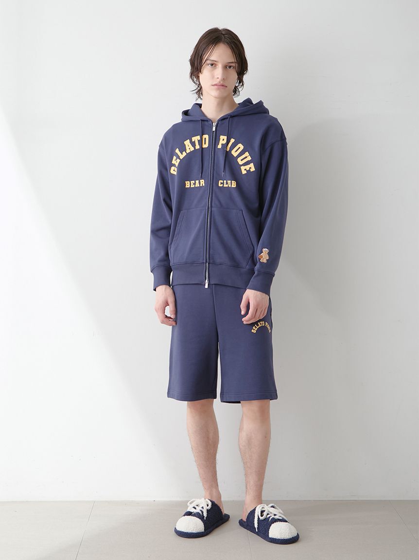 GELATO PIQUE HOMME「【HOMME】スポーティーベア裏毛パーカ」|パーカー|