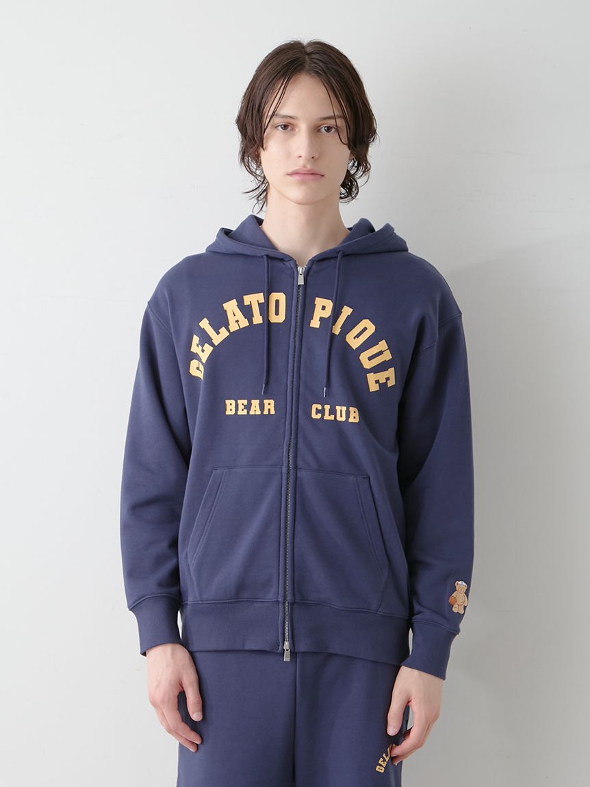 GELATO PIQUE HOMME「【HOMME】スポーティーベア裏毛パーカ」|パーカー|