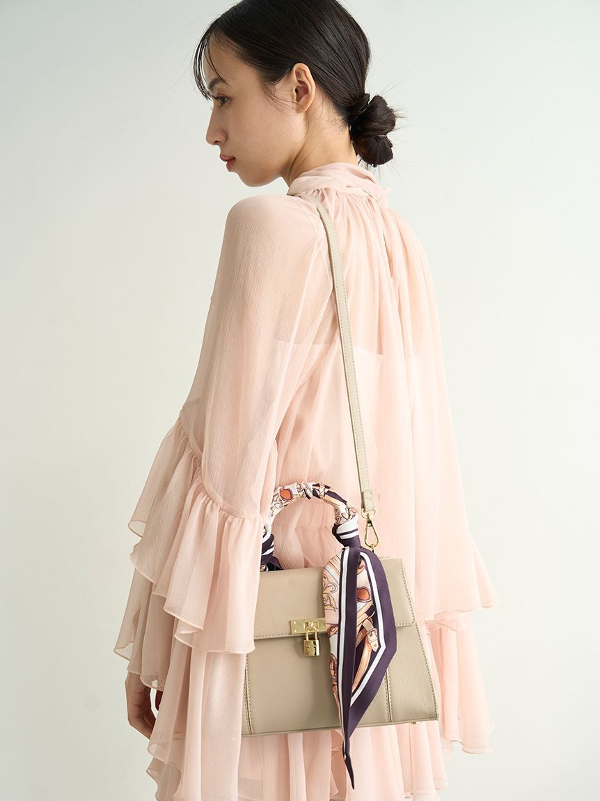 SNIDEL「ロールカバーパッドロックバッグ」|ハンドバッグ|