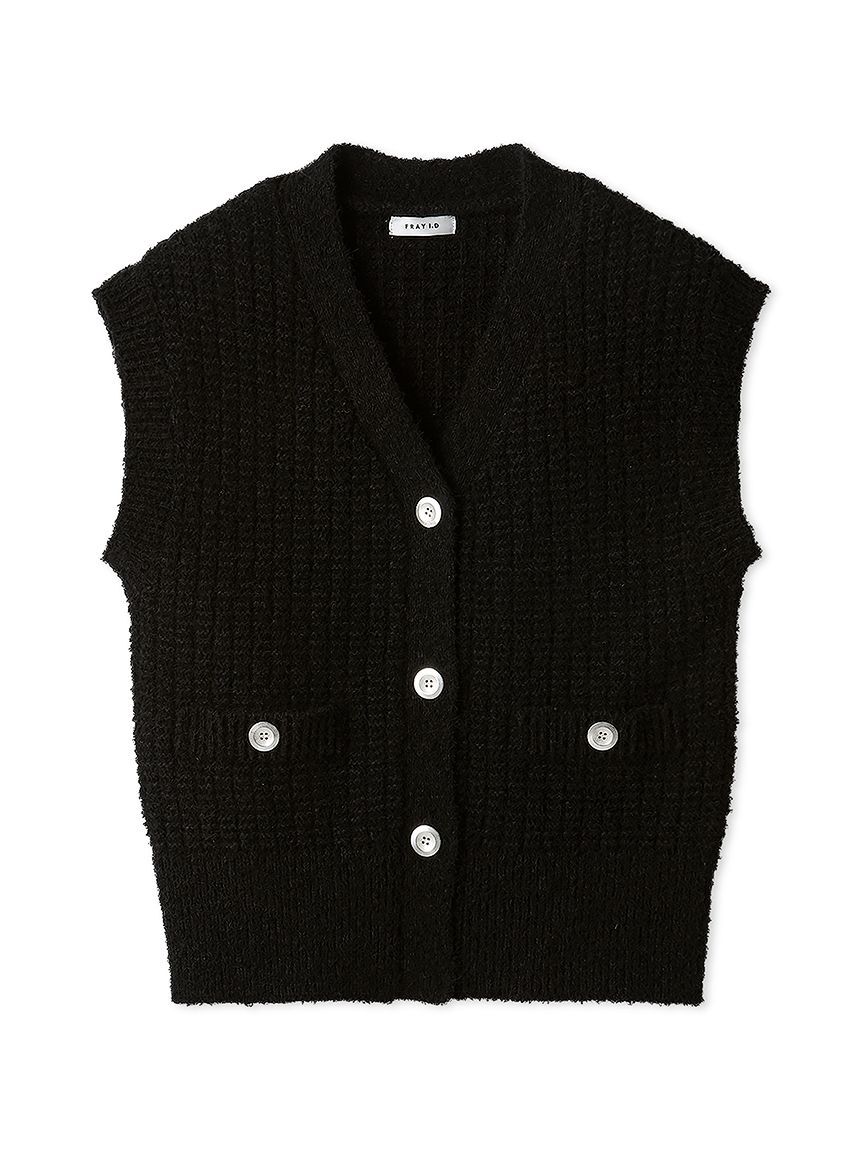 FRAY I.D「サマーツイードニットジレ」|ニット・セーター|