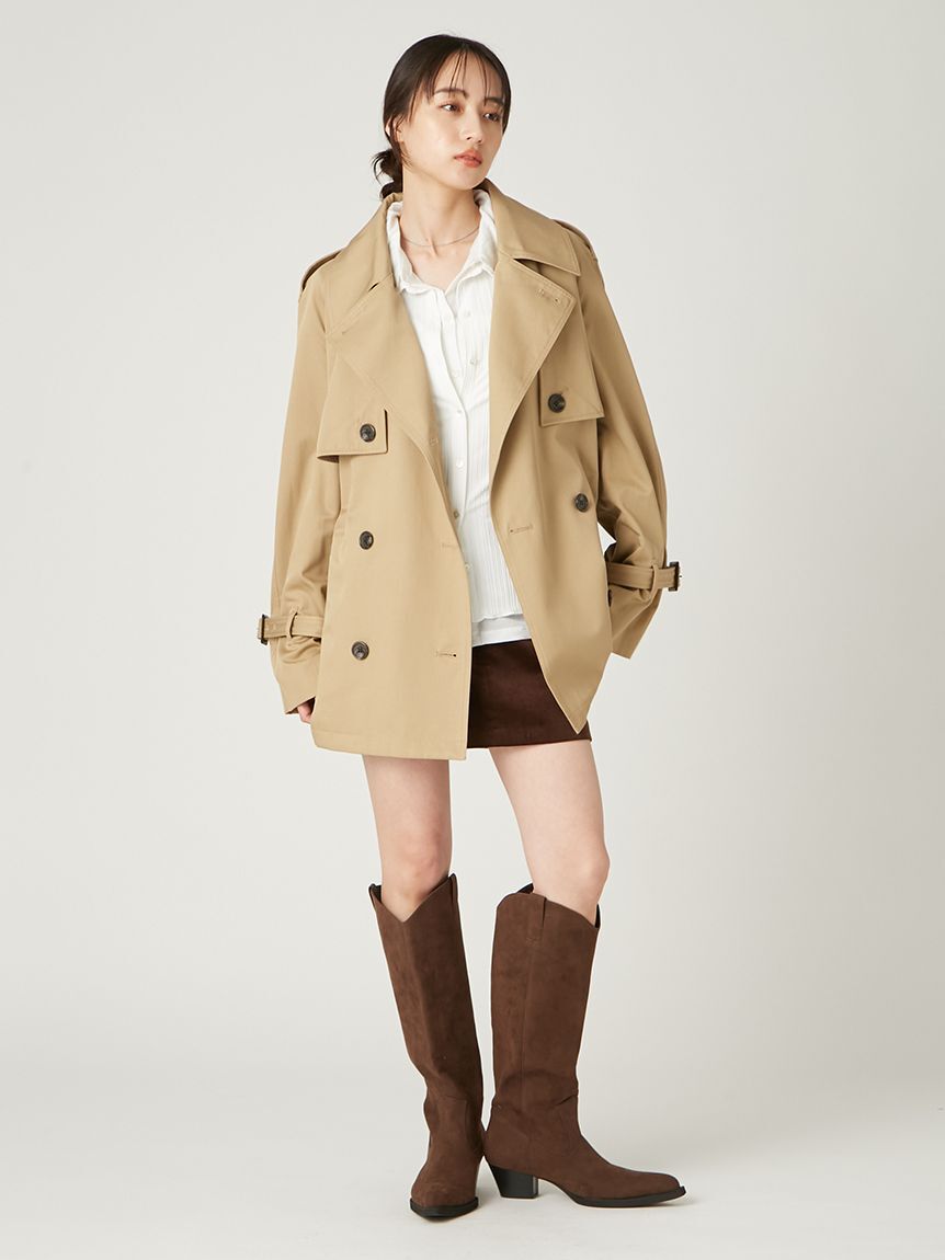 FRAY I.D「レイヤードポロカットソー」|Tシャツ・カットソー|