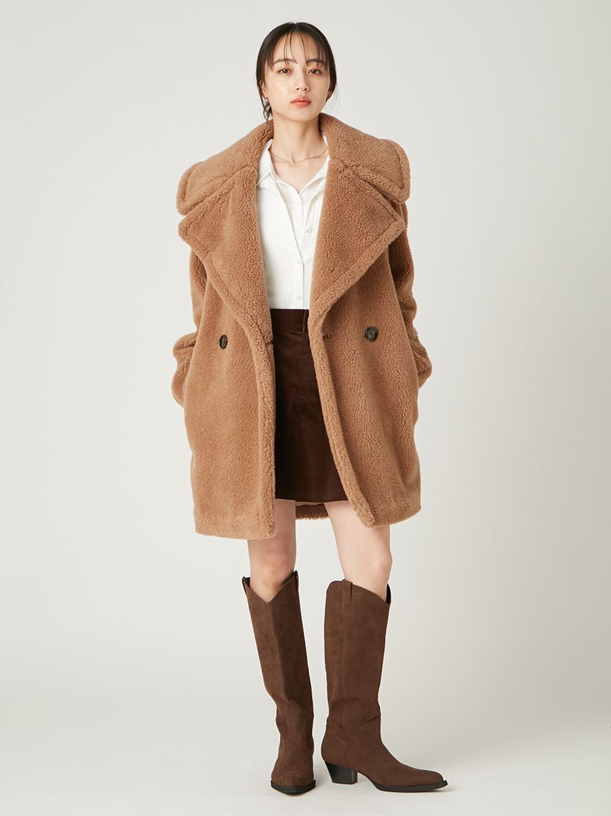 FRAY I.D「レイヤードポロカットソー」|Tシャツ・カットソー|