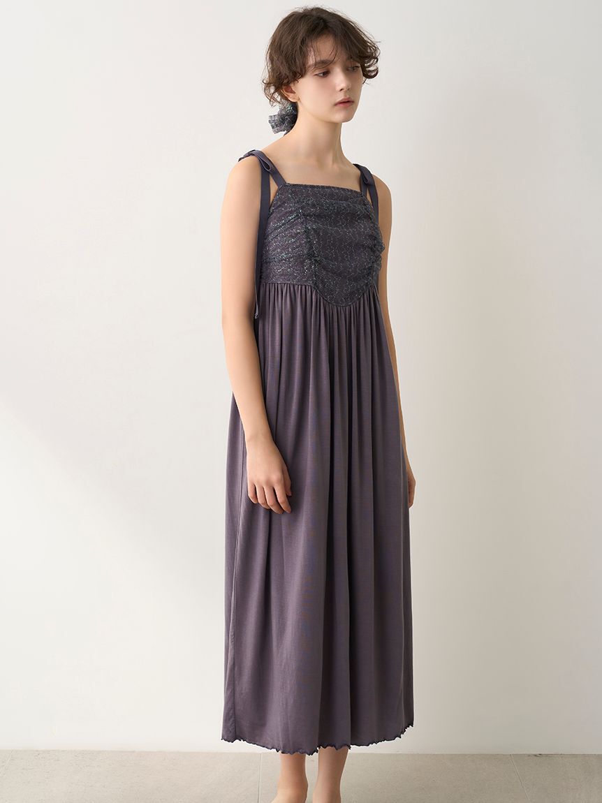 LILY BROWN Lingerie「【LILY BROWN Lingerie】ナイトブラドレス／トゥインクル」|インナー|