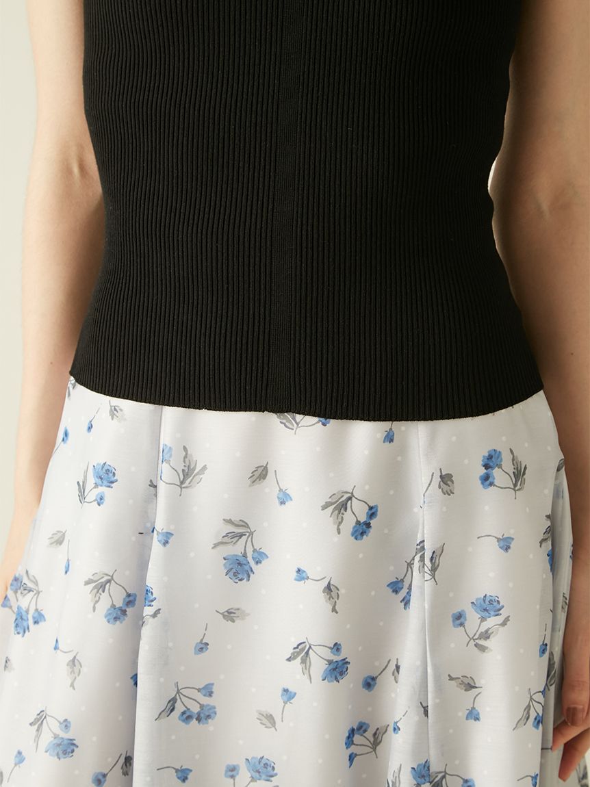 LILY BROWN「ポケットディテールリブニットトップス」|ニット・セーター|