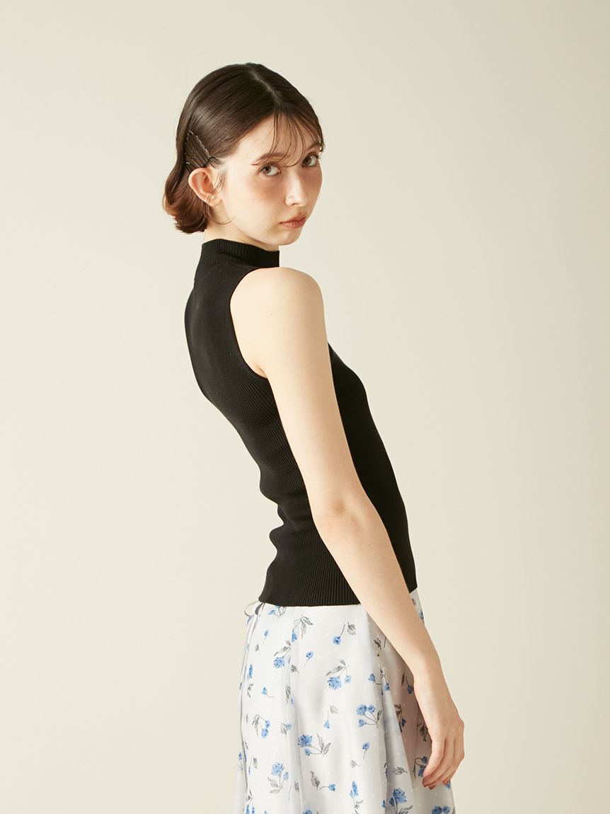 LILY BROWN「ポケットディテールリブニットトップス」|ニット・セーター|