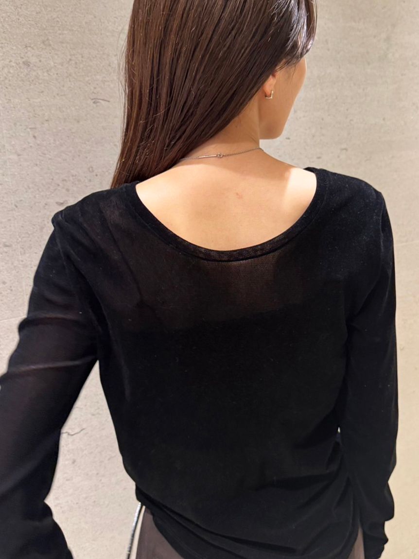 styling/「フロッキーチュール2WAYトップス」|Tシャツ・カットソー|