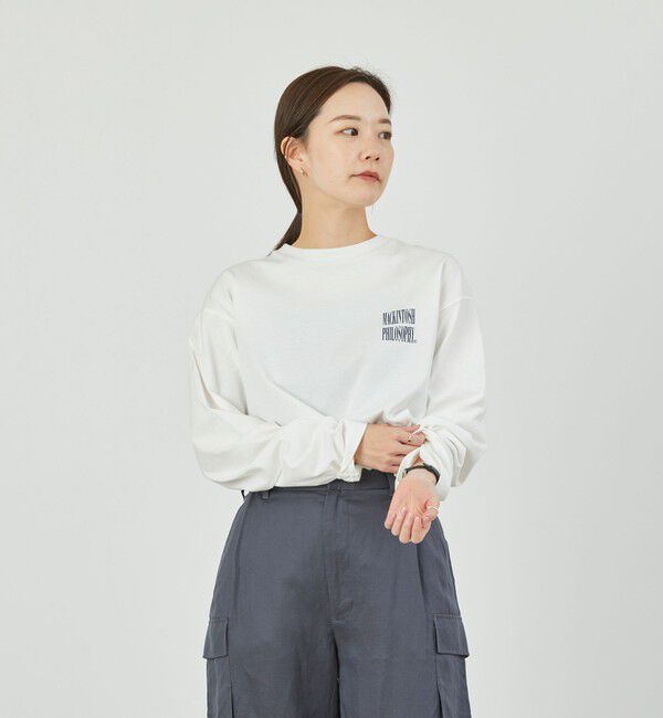 MACKINTOSH PHILOSOPHY「GREY LABEL シャープロゴロンT」|Tシャツ・カットソー|