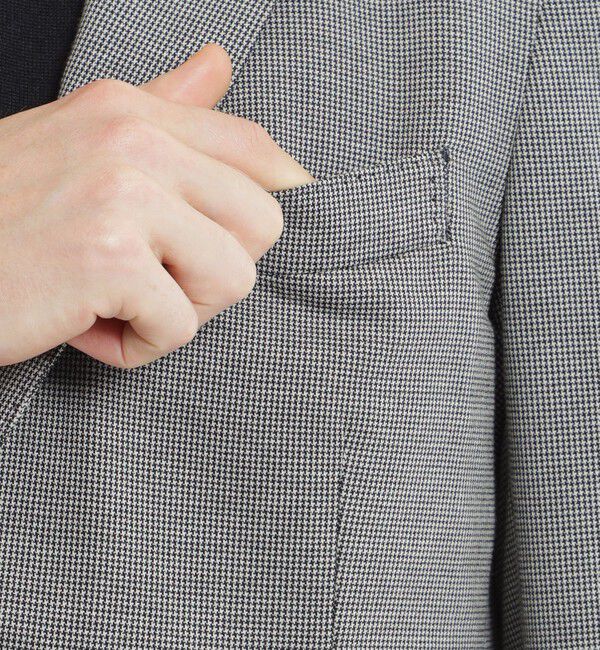 MACKINTOSH PHILOSOPHY「テーラードジャージー ジャケット ダブルジャージー裏メッシュ」|テーラードジャケット|