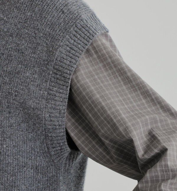 MACKINTOSH PHILOSOPHY「GREY LABEL チルデンニットベスト」|ニット・セーター|