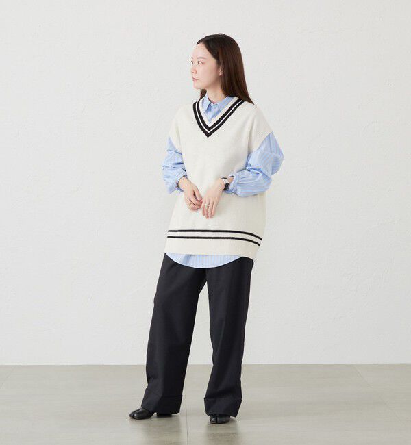 MACKINTOSH PHILOSOPHY「GREY LABEL チルデンニットベスト」|ニット・セーター|