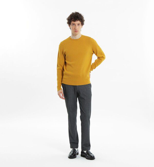 MACKINTOSH PHILOSOPHY「ミニワッフル クルーネックニット」|ニット・セーター|