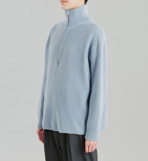 MACKINTOSH PHILOSOPHY「GREY LABEL ハーフジップローゲージニット」|ニット・セーター|