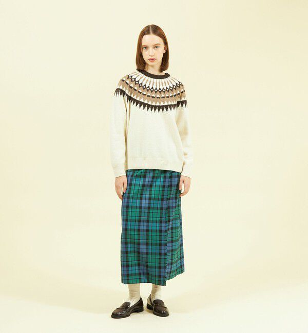 MACKINTOSH PHILOSOPHY「ノルディックニットプルオーバー」|ニット・セーター|