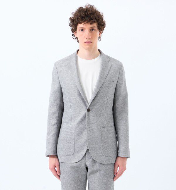 MACKINTOSH PHILOSOPHY「テーラードジャージー ジャケット ライトウェイトカラミ」|テーラードジャケット|