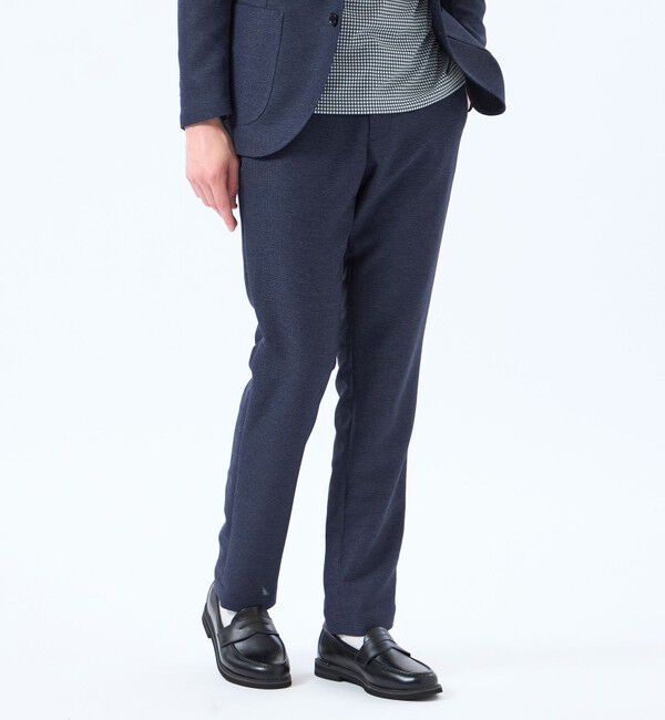 MACKINTOSH PHILOSOPHY「テーラードジャージーパンツ ライトウェイトカラミ」|スラックス|