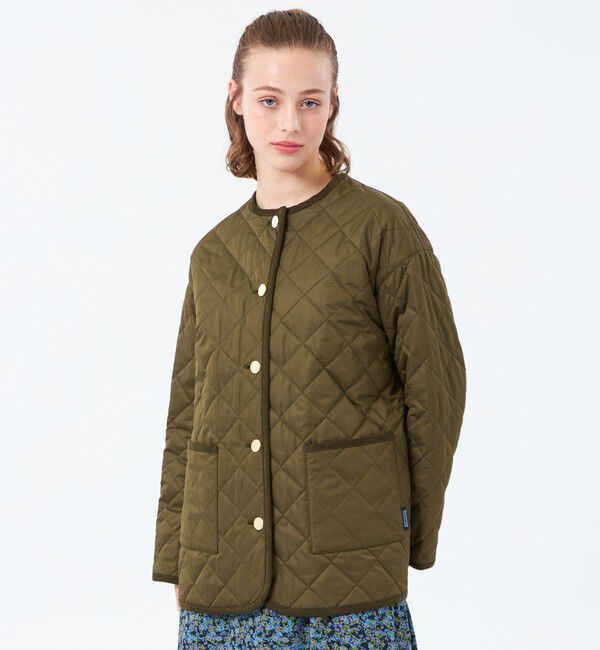 MACKINTOSH PHILOSOPHY「【ROYTON MIDDLE WIDE（ロイトンミドルワイド）】キルティング」|その他|カーキ