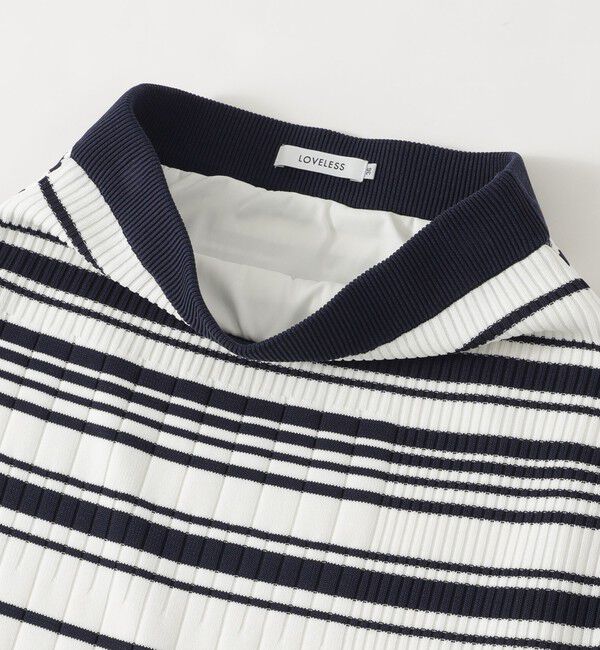  「ボーダーニットアップタイトスカート」|スカート|